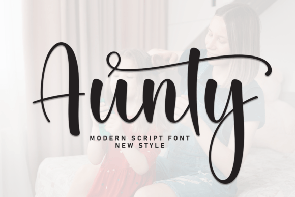 Aunty: The Handwritten Font for Timeless Elegance
