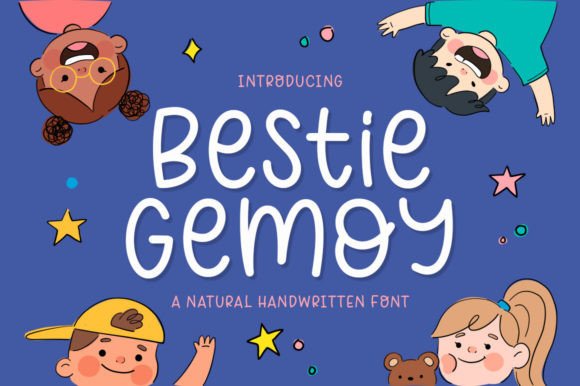 Bestie Gemoy: The Handwritten Font for Authentic Branding