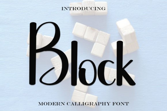 Block: Elevating Design with Handwritten Elegance
