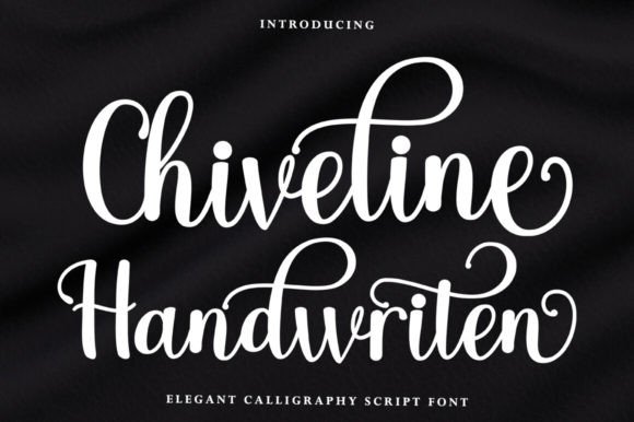 Chiveline Handwriten: Elevate Your Design with Authentic Style