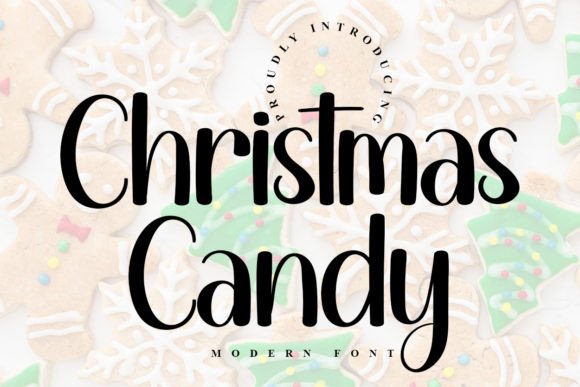Christmas Candy: A Bold Handwritten Font for Dynamic Design