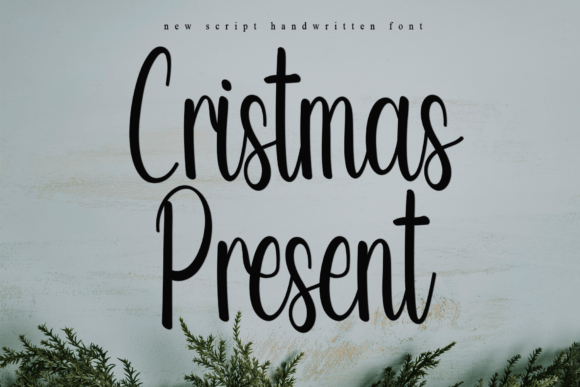 Christmas Present: A Playful Handwritten Font for Modern Design