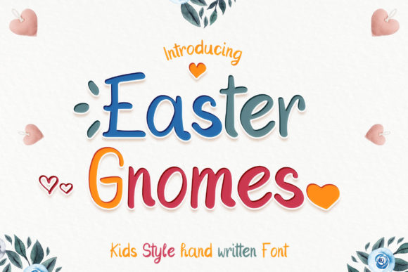 Easter Gnomes Font: Whimsical Design for Modern Creators