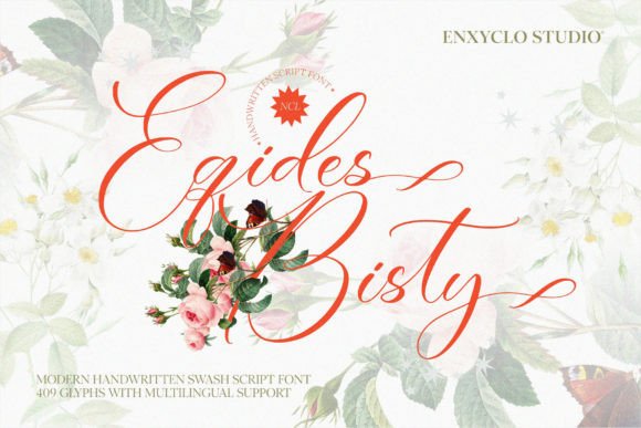 Eqides Bisty: Elevating Modern Design with Handwritten Elegance