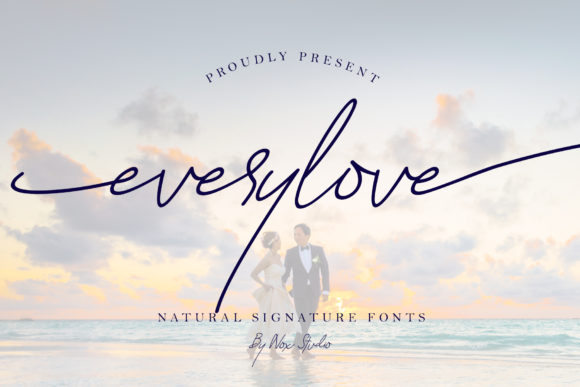 Everylove: The Timeless Handwritten Font for Modern Design