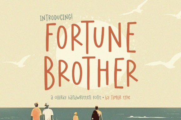 Fortune Brother: A Font with Whimsical Character