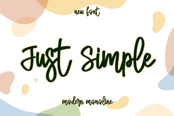 Just Simple: The Versatile Handwritten Font for Modern Design