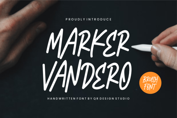 Marker Vandero: A Handwritten Font for Authentic Design