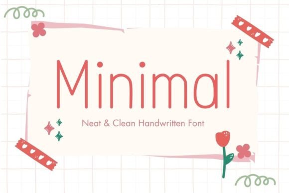 Minimal Font: Elevating Modern Design with Handwritten Elegance