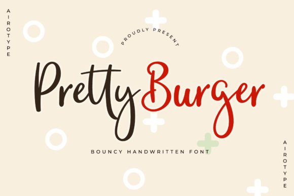 Pretty Burger: The Handwritten Font That Elevates Your Design Projects