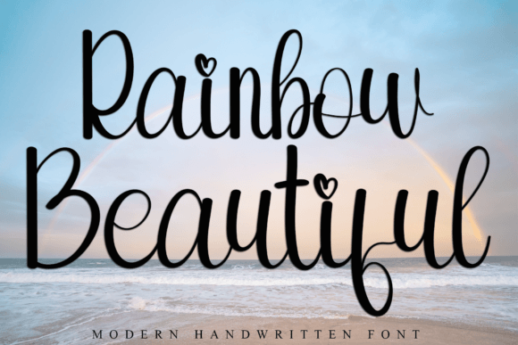 Rainbow Beautiful: A Playful Font for Modern Design