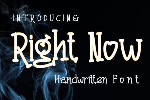 Right Now: Elevate Your Design with Handwritten Charm