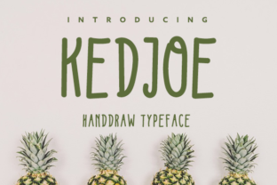 The Kedjoe Typeface: Authentic Handwritten Style for Modern Design